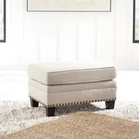 Signature Design by Ashley® Claretha Collection Upholstered Ottoman