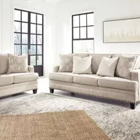 Signature Design by Ashley® Claretha Collection Track-Arm Loveseat