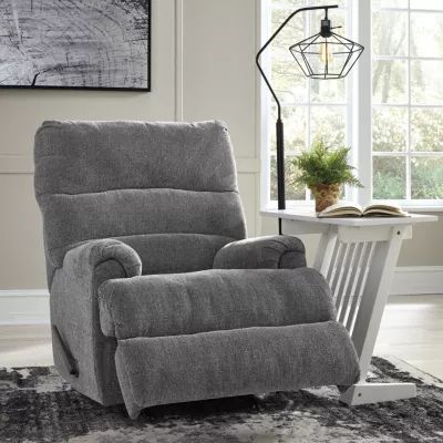 Signature Design by Ashley® Man Fort Pad-Arm Recliner