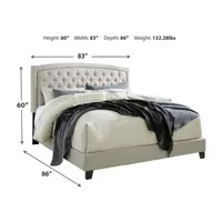 Signature Design by Ashley® Jeralyn Tufted-Back Upholstered Bed