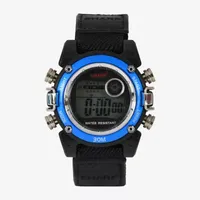 Sharp Boys Digital Black Strap Watch Shr3019jc21