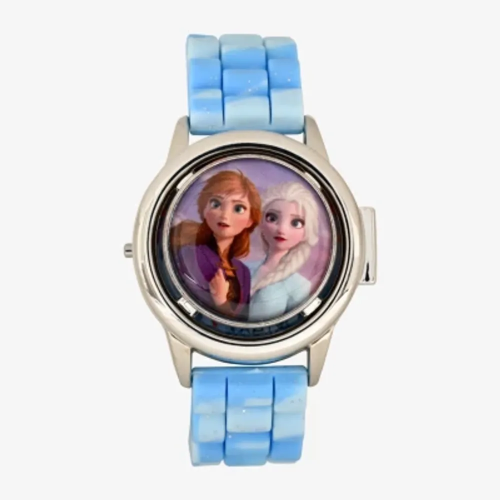 Elsa Stainless Steel Time Teacher Watch for Kids – Frozen 2 | Disney Store