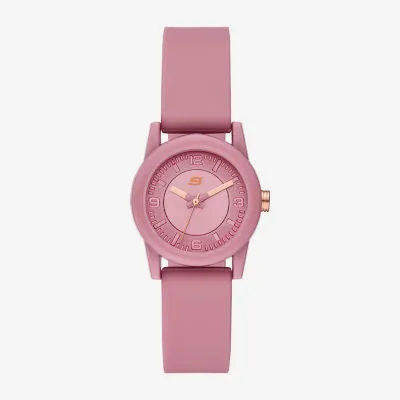 Skechers Womens Pink Strap Watch Sr6201