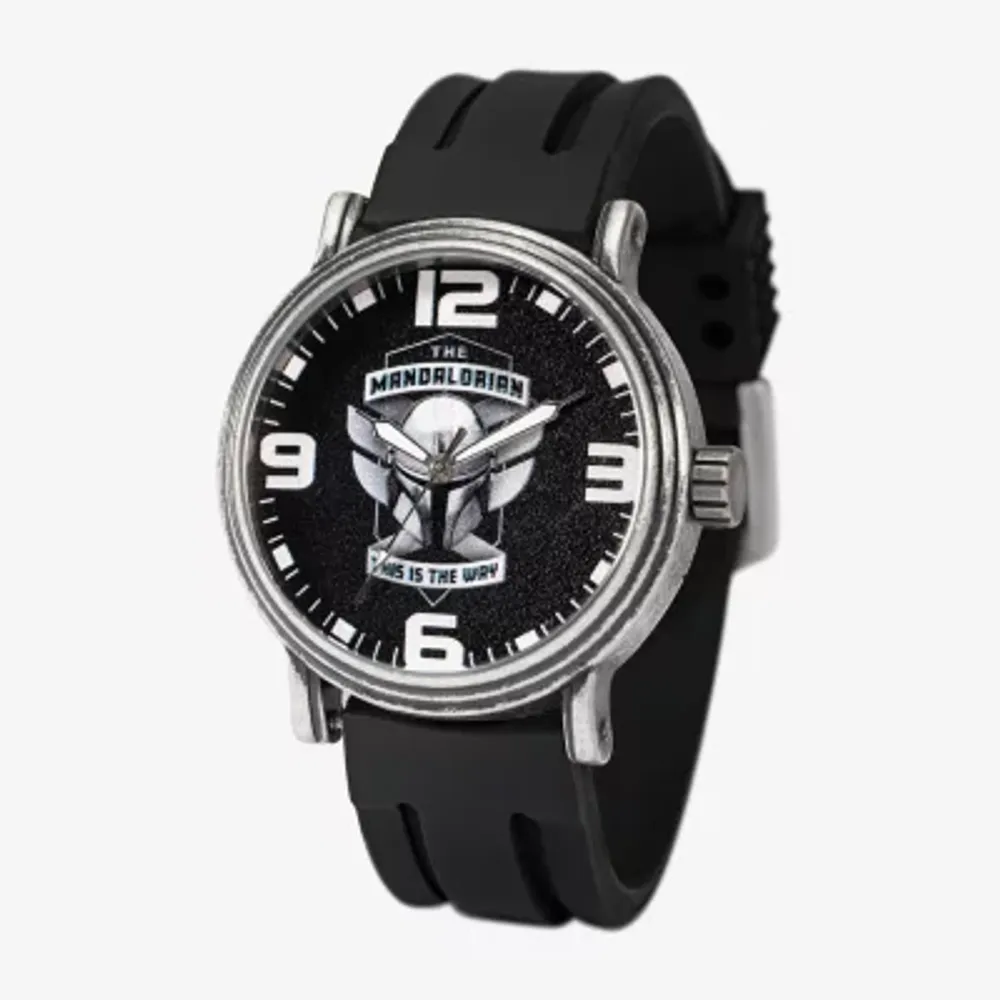 Disney Star Wars Mens Black Strap Watch Wds001068