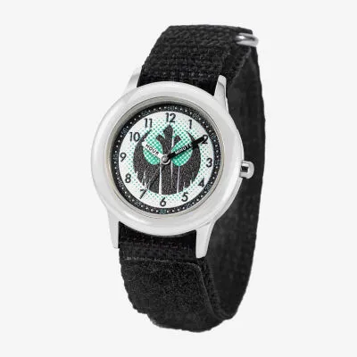 Disney Star Wars Boys Black Strap Watch Wds001088