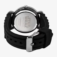 Disney Star Wars Boys Black Strap Watch Wds001093