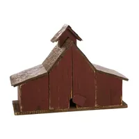 Glitzhome 20.75in Extra-Large Barn Bird Houses