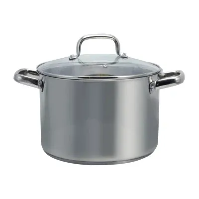 Oster 8-Qt Dishwasher Safe Stainless Steel Stockpot