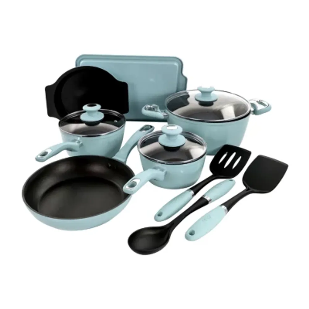 Oster Rametto 8 Piece Stainless Steel Kitchen Cookware Set 