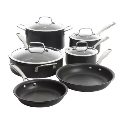 Oster 10-pc. Aluminum Dishwasher Safe Cookware Set