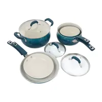 Oster 8-pc. Aluminum Non-Stick Cookware Set