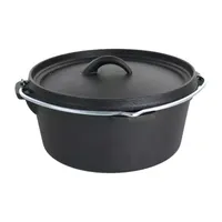 MegaChef 5-pc. Cast Iron Cookware Set