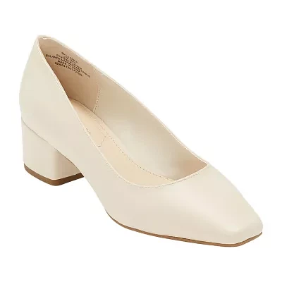 Liz Claiborne Womens Faris Block Heel Pumps