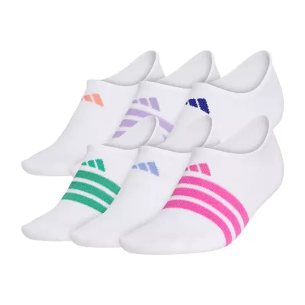 adidas Superlite Ii Super 6 Pair No Show Socks Womens