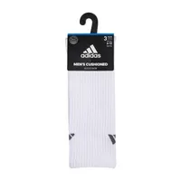 adidas Cushioned 3 Pair Crew Socks Mens