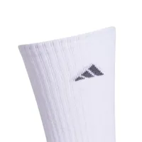 adidas Cushioned 3 Pair Crew Socks Mens