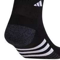 adidas Cushioned 3 Pair Quarter Ankle Socks Mens