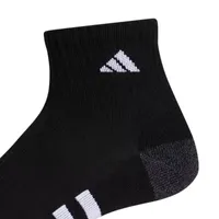 adidas Cushioned 3 Pair Quarter Ankle Socks Mens