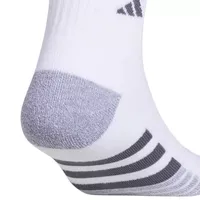 adidas Cushioned 3 Pair Quarter Ankle Socks Mens