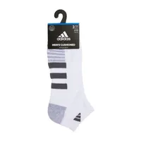 adidas Cushioned 3 Pair Low Cut Socks Mens