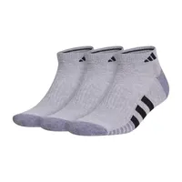 adidas Cushioned 3 Pair Low Cut Socks Mens