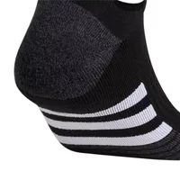 adidas Cushioned 3 Pair No Show Socks Mens