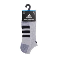 adidas Cushioned 3 Pair No Show Socks Mens