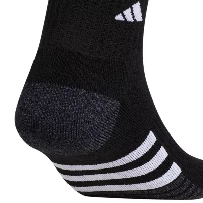 adidas Cushioned 3 Pair Big and Tall Quarter Ankle Socks Mens