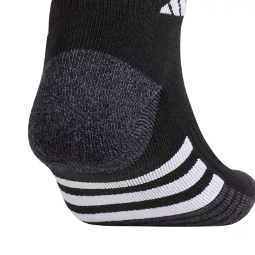 adidas Cushioned 3 Pair Big and Tall Low Cut Socks Mens