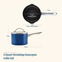 Farberware Style 3-qt Non-Stick Sauce Pan with Lid