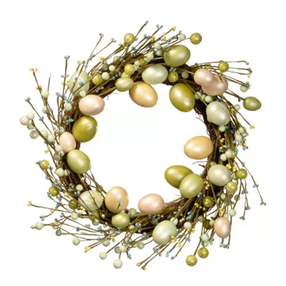 National Tree Co. 20 Easter Eggs Wreath