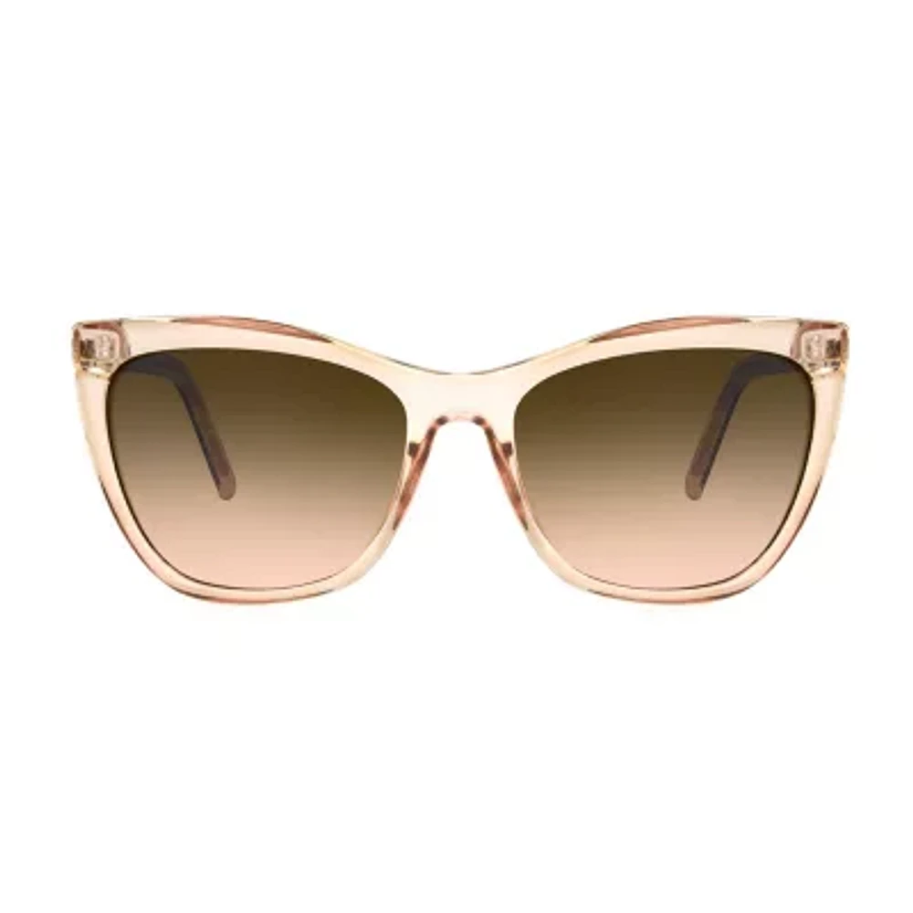 Sofia Vergara X Foster Grant Rose Cateye Womens UV Protection Cat Eye Sunglasses