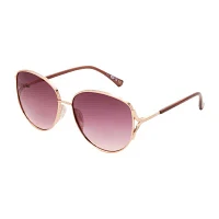 Sofia Vergara X Foster Grant Metal Rose With Venting Womens UV Protection Oval Sunglasses