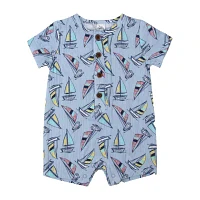 Baby Essentials Boys 2-pc. Short Sleeve Romper