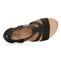 St. John's Bay Womens Tidewell Wedge Sandals