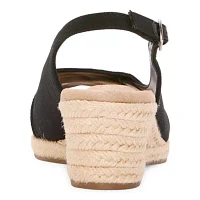 St. John's Bay Womens Lone Wedge Sandals