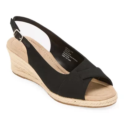 St. John's Bay Womens Lone Wedge Sandals