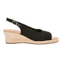St. John's Bay Womens Lone Wedge Sandals