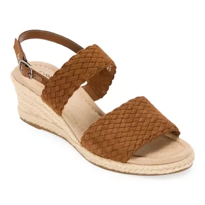 St. John's Bay Womens Lajolla Wedge Sandals