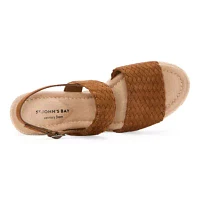 St. John's Bay Womens Lajolla Wedge Sandals