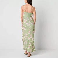 by&by Womens Floral Slip Dress Juniors