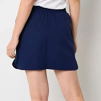 St. John's Bay Womens Mid Rise Skort-Tall