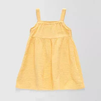 Okie Dokie Toddler & Little Girls Sleeveless A-Line Dress