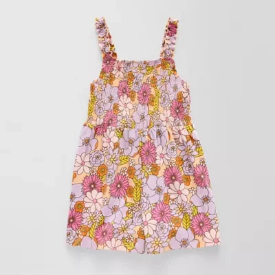 Thereabouts Little & Big Girls Sleeveless Romper