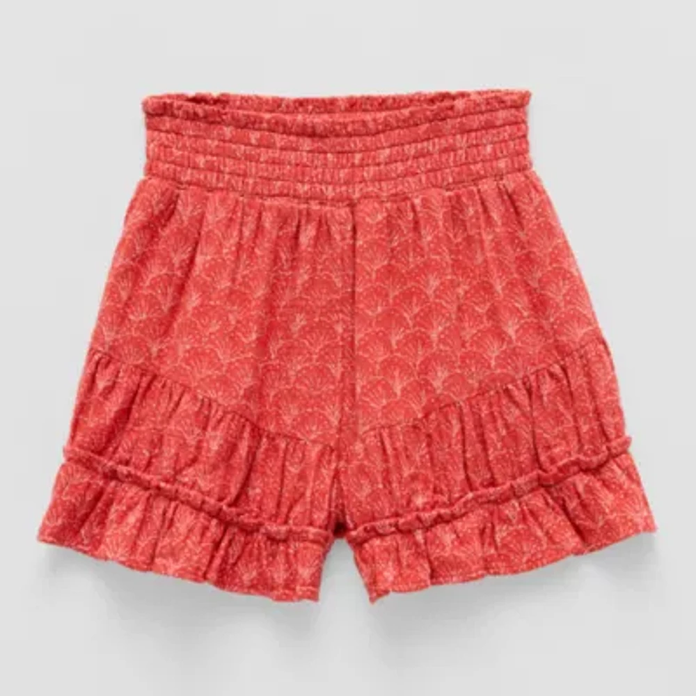 Thereabouts Little & Big Girls Pull-On Short