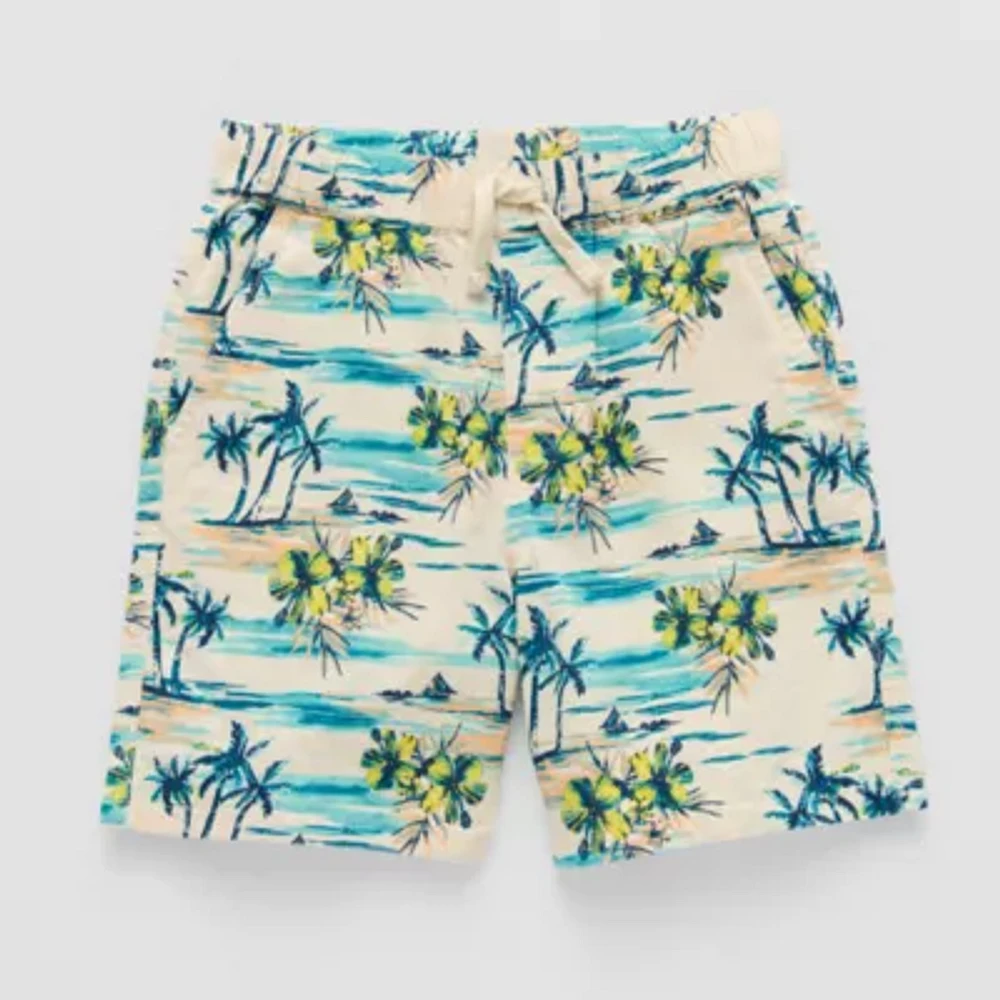 Thereabouts Little & Big Boys Adjustable Waist Pull-On Jogger Short