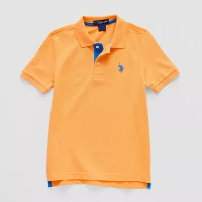 U.S. Polo Assn. Little & Big Boys Embroidered Short Sleeve Shirt