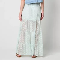 Arizona Womens Maxi Skirt - Juniors