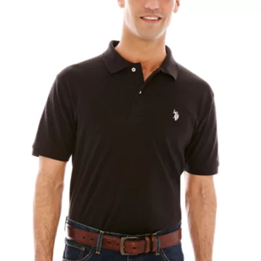 U.S. Polo Assn. Interlock Mens Classic Fit Short Sleeve Shirt