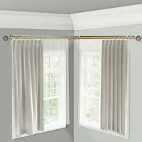 Rod Desyne Twist Corner Double Curtain